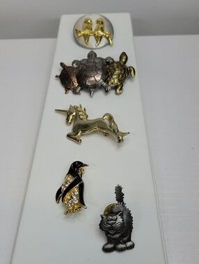 Animal Brooch Bundle
